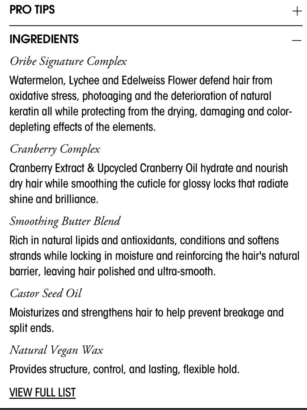 Oribe Supershine Smoothing Wax Stick - Picture 5 of 5